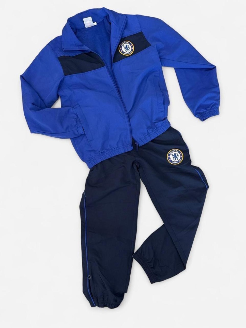 Official Chelsea F.C Kids Blue & Navy Matching Tracksuit Set